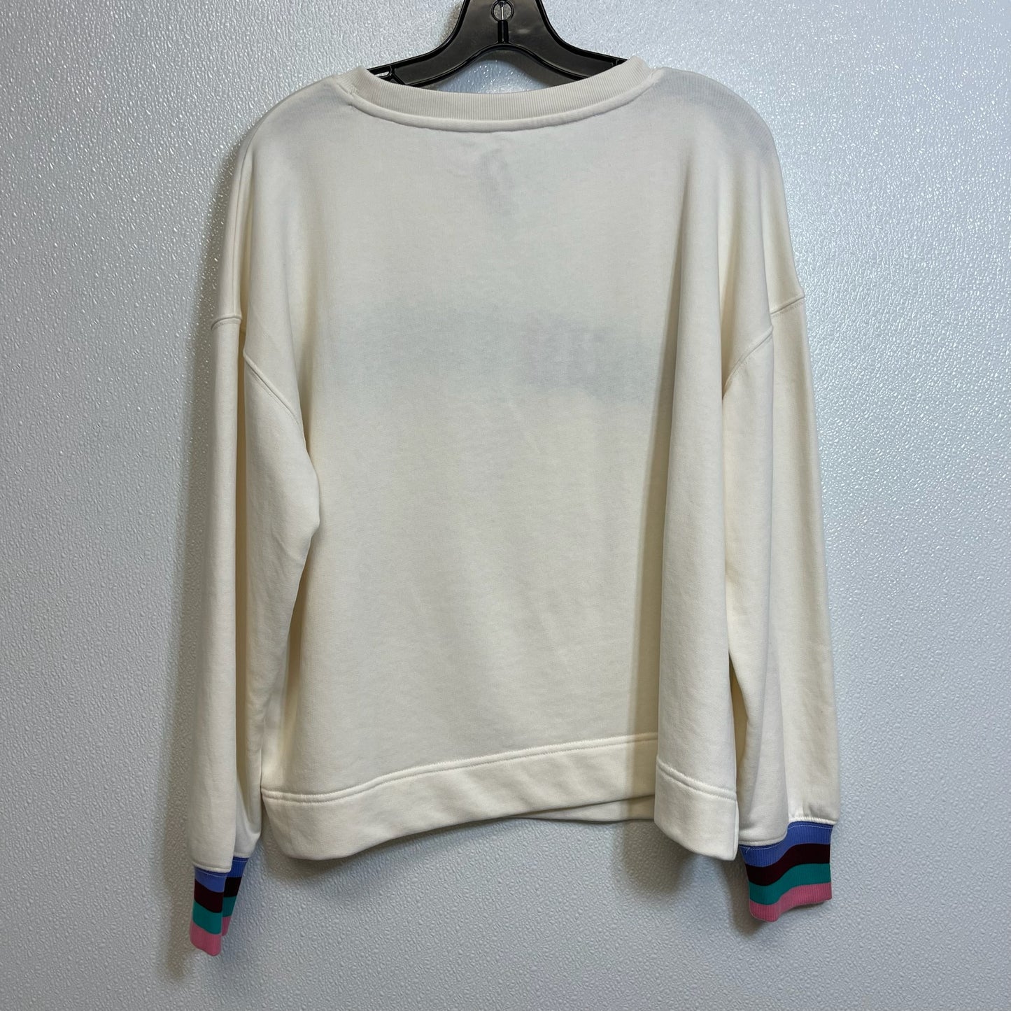 Sweatshirt Crewneck By Lou And Grey In Ivory, Size: M