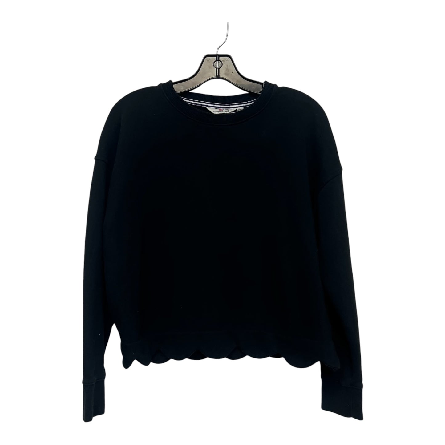 Sweatshirt Crewneck By Vineyard Vines In Black, Size: M