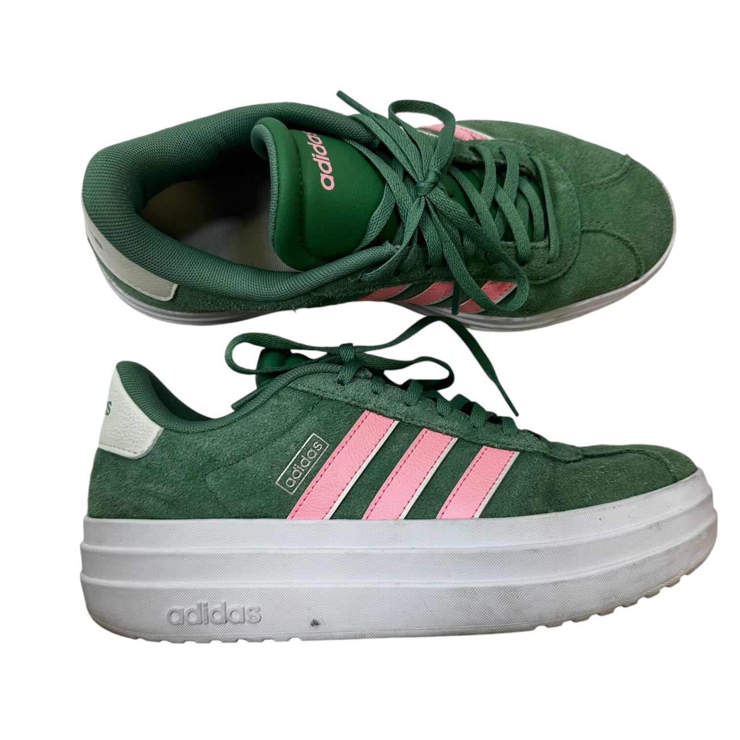 Shoes Sneakers By Adidas In Green, Size: 8