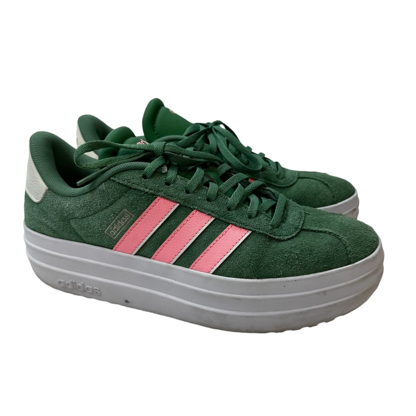 Shoes Sneakers By Adidas In Green, Size: 8