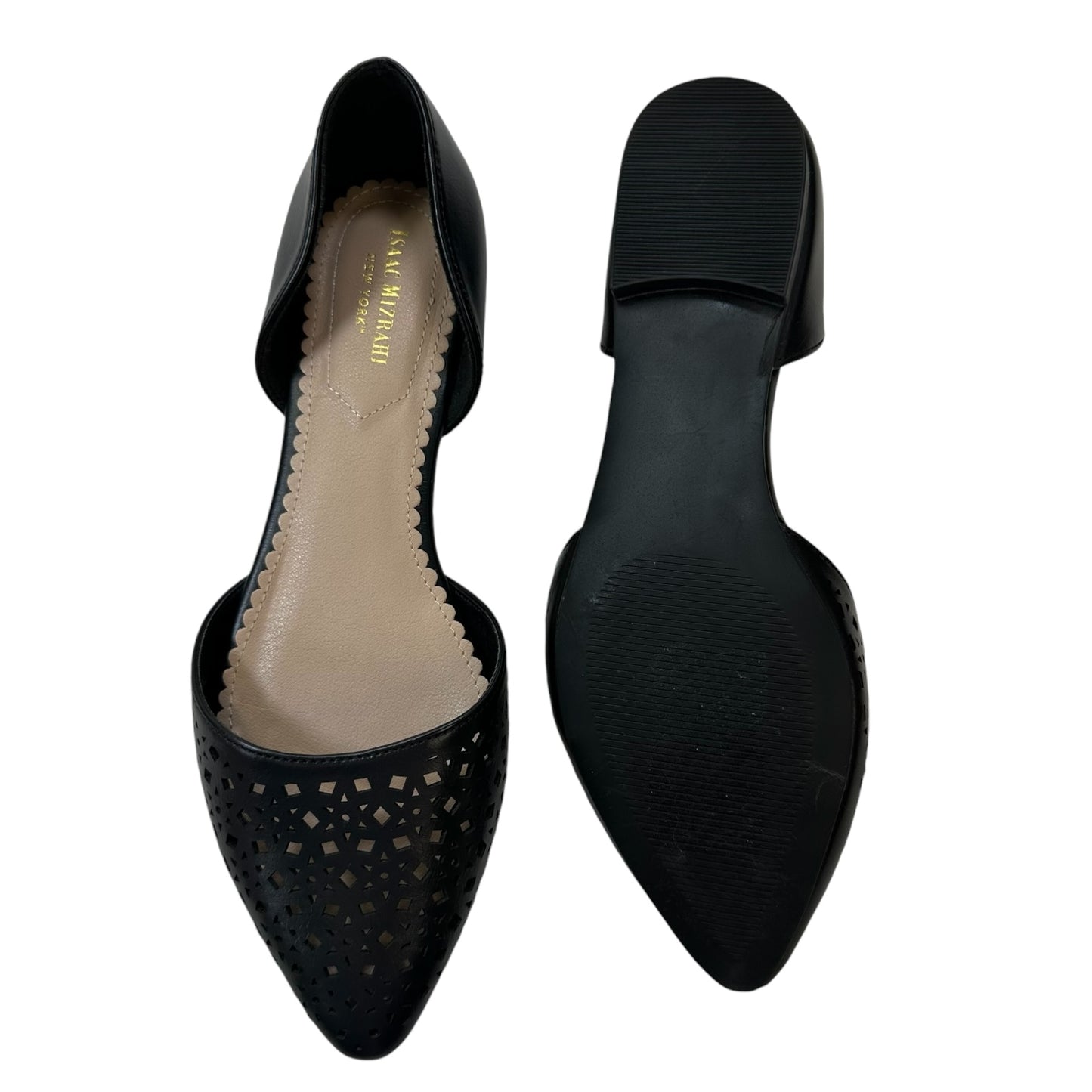 Shoes Flats By Isaac Mizrahi In Black, Size: 9