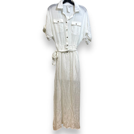 Dress Casual Maxi By Hyfve In White, Size: S