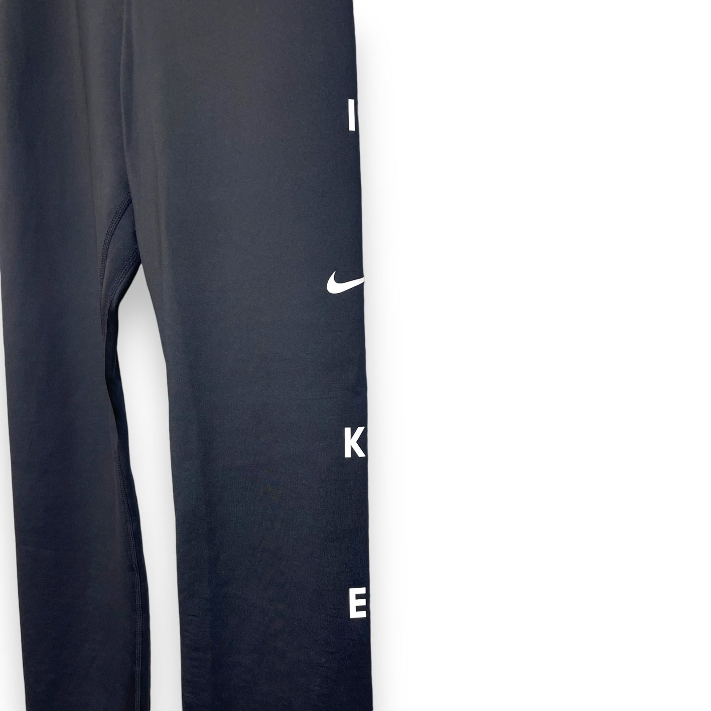 Athletic Leggings By Nike Apparel In Black, Size: M