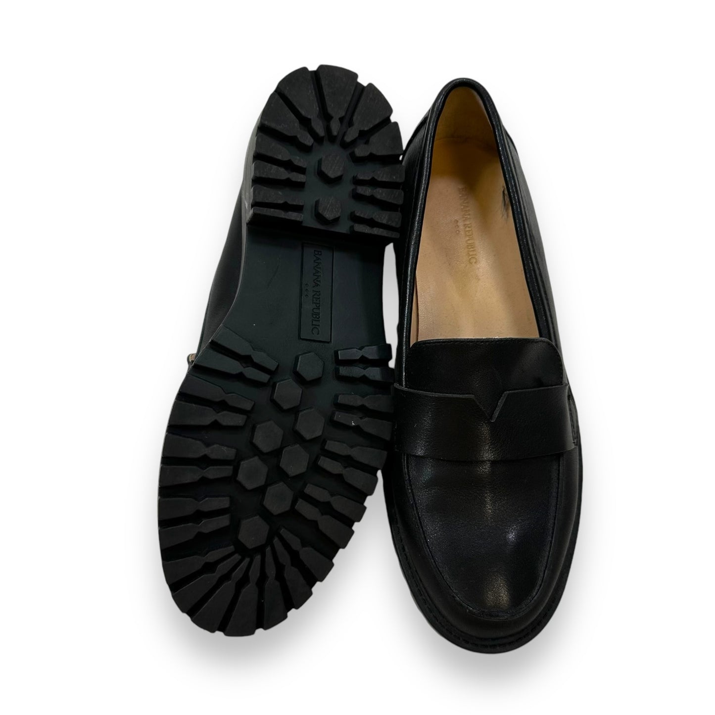 Shoes Flats By Banana Republic In Black, Size: 7.5