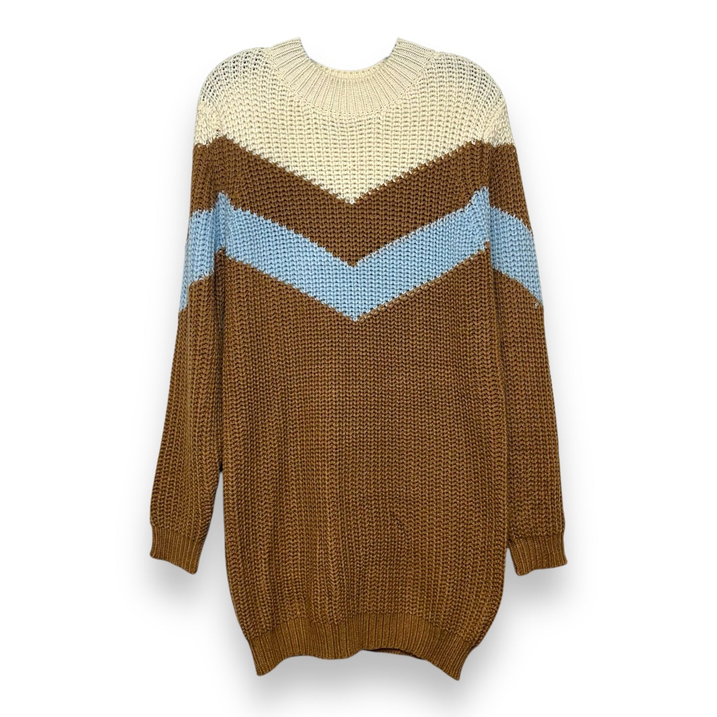 Dress Sweater By Cmf In Multi-colored, Size: S