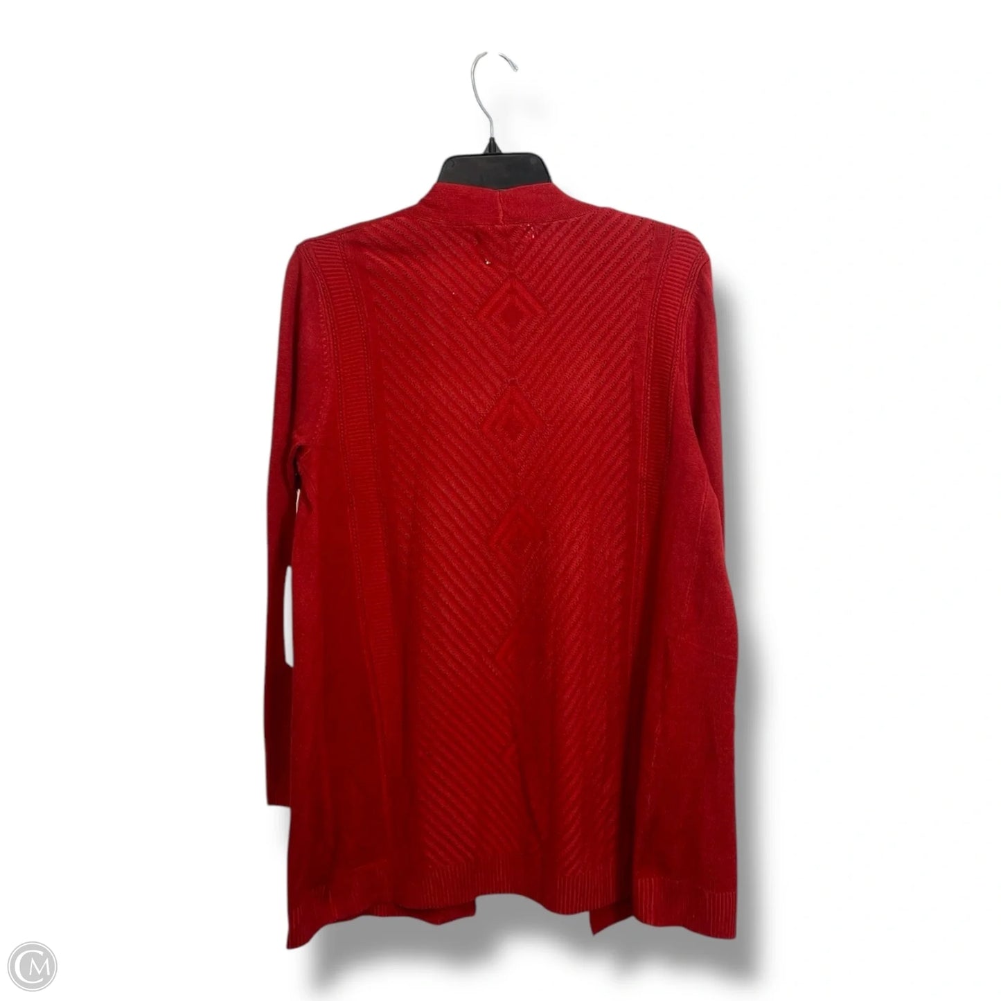 Cardigan By Clothes Mentor In Red, Size: S