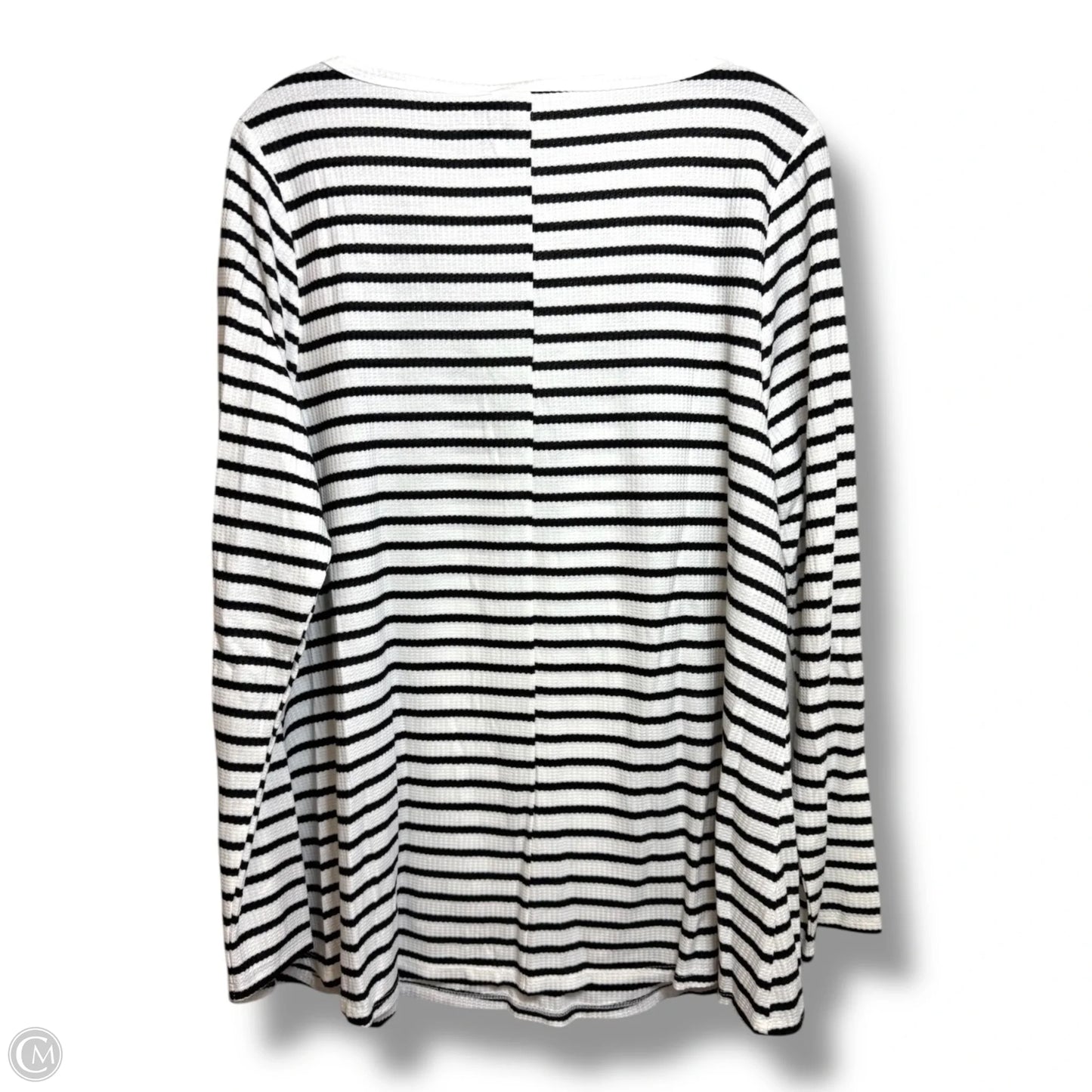 Top Long Sleeve By Lane Bryant In Striped Pattern, Size: Xl