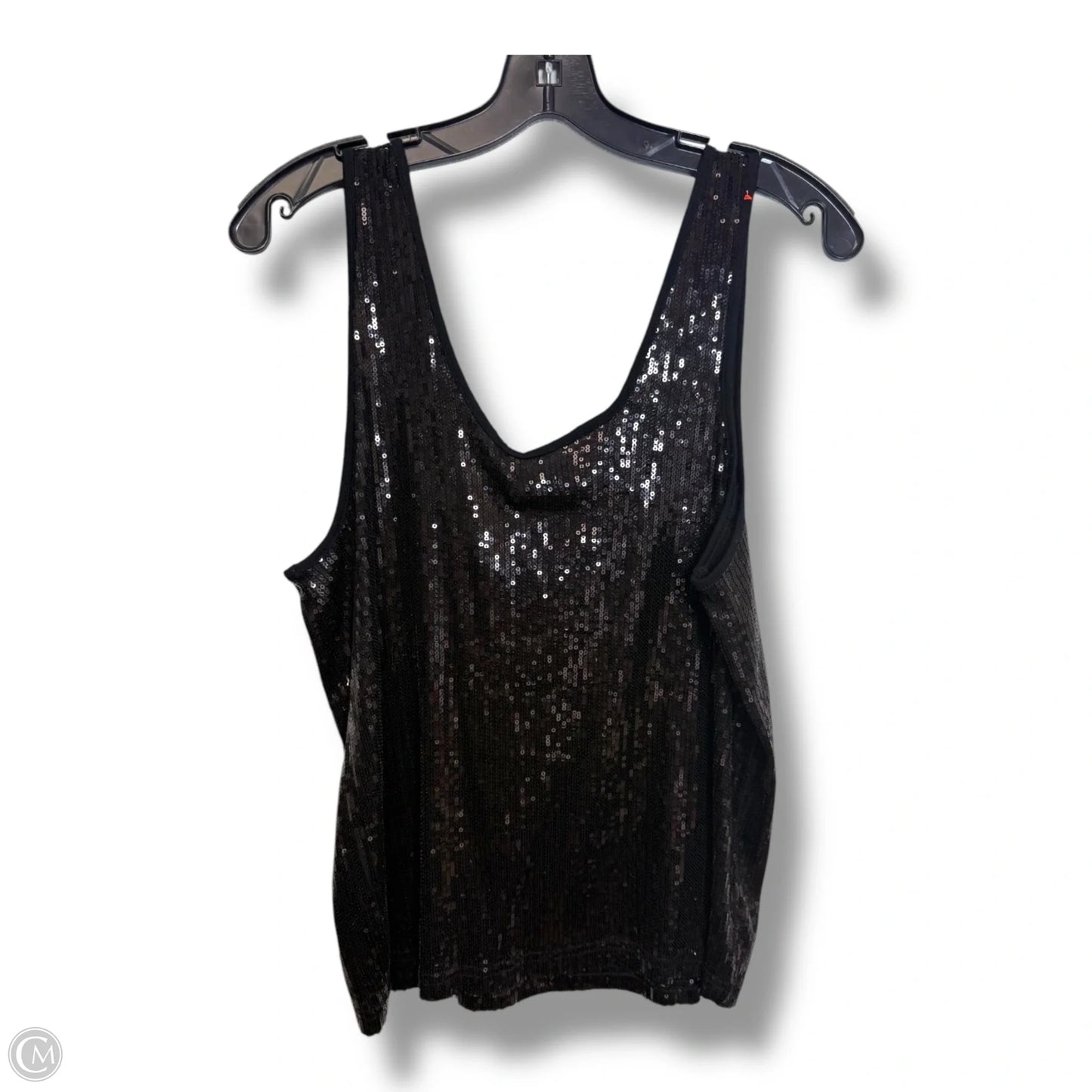 Top Sleeveless By Clothes Mentor In Black, Size: S