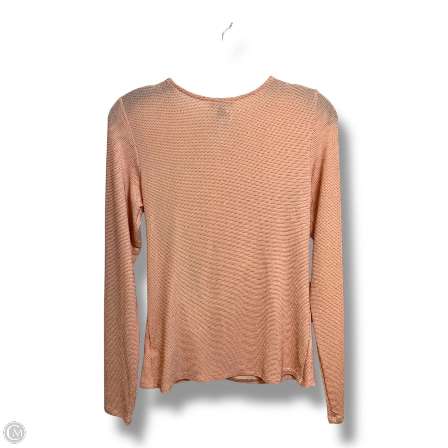 Top Long Sleeve By Express In Coral, Size: M