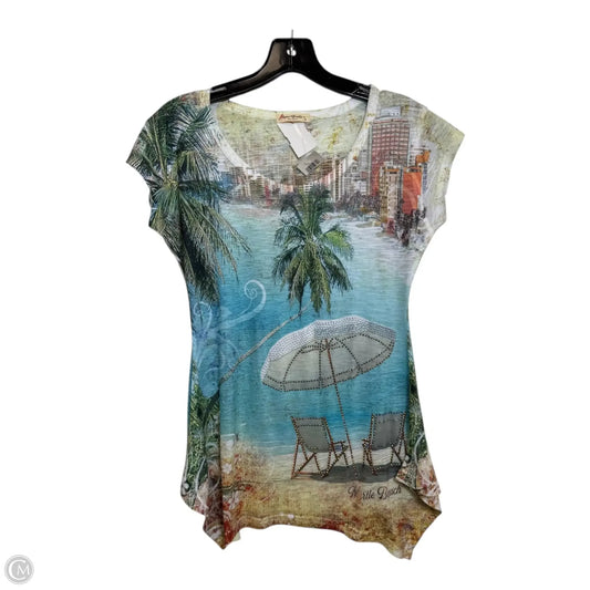 Top Sleeveless By Clothes Mentor In Multi-colored, Size: S