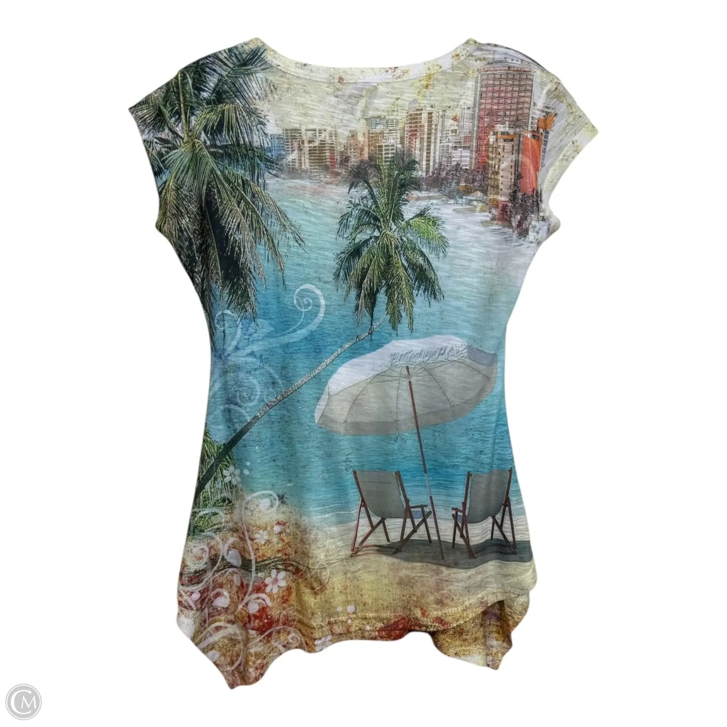 Top Sleeveless By Clothes Mentor In Multi-colored, Size: S