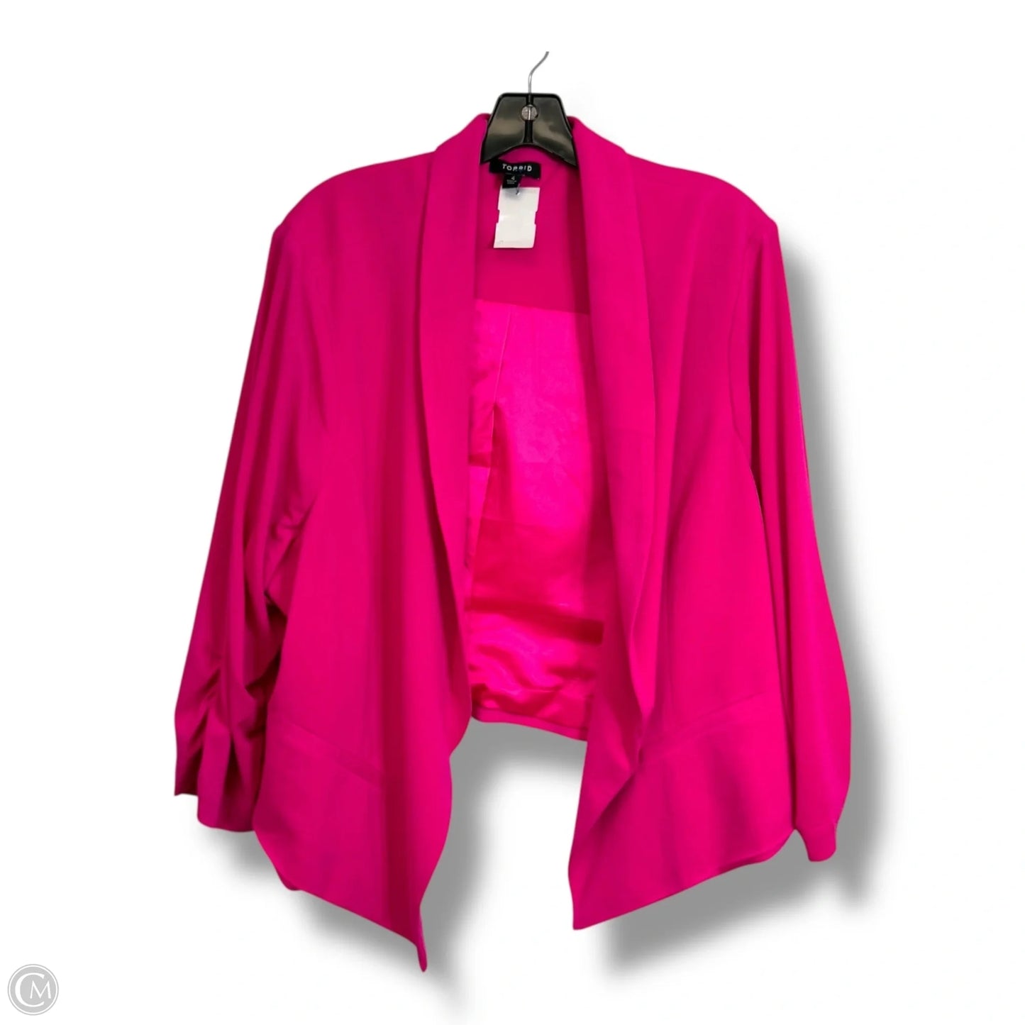 Blazer By Torrid In Pink, Size: 4x