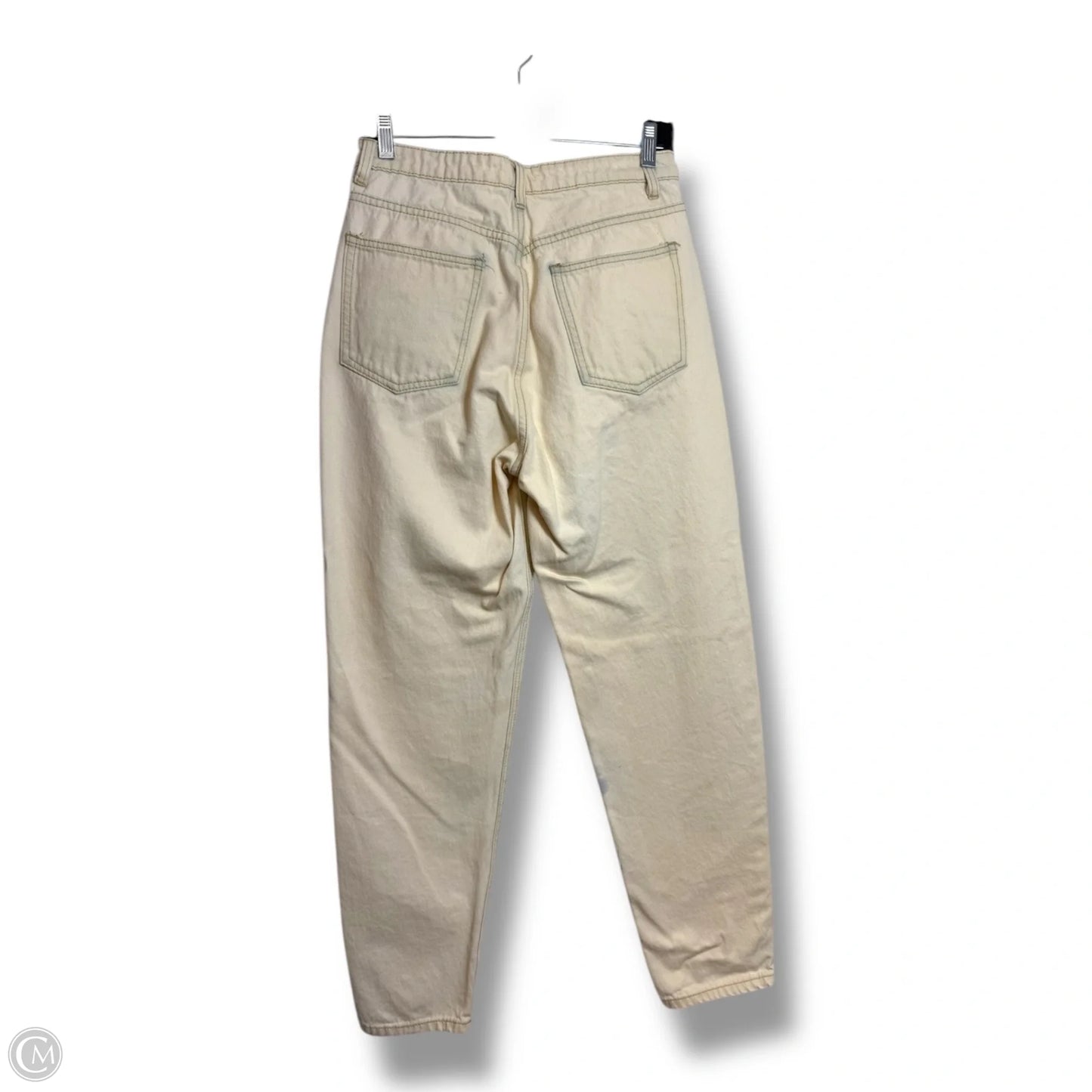 Jeans Boyfriend By Pretty Little Thing In Yellow, Size: 6