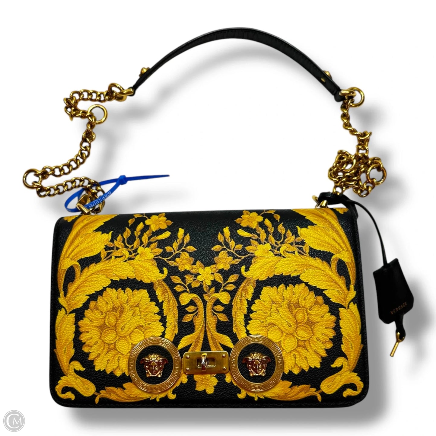 Crossbody Luxury Designer By Versace, Size: Small