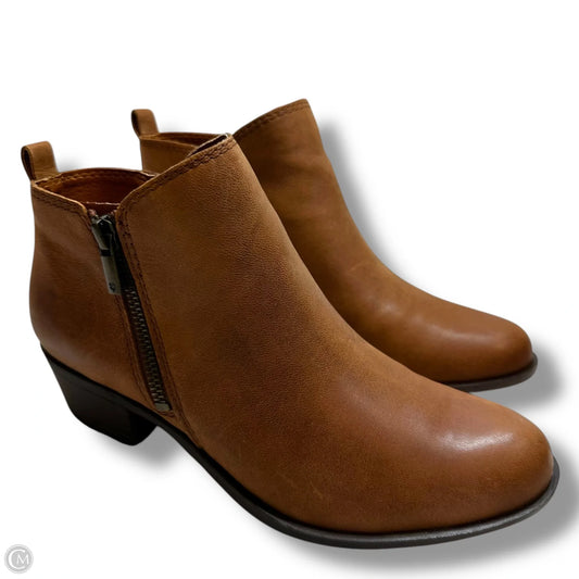 Boots Ankle Flats By Lucky Brand In Black, Size: 7.5