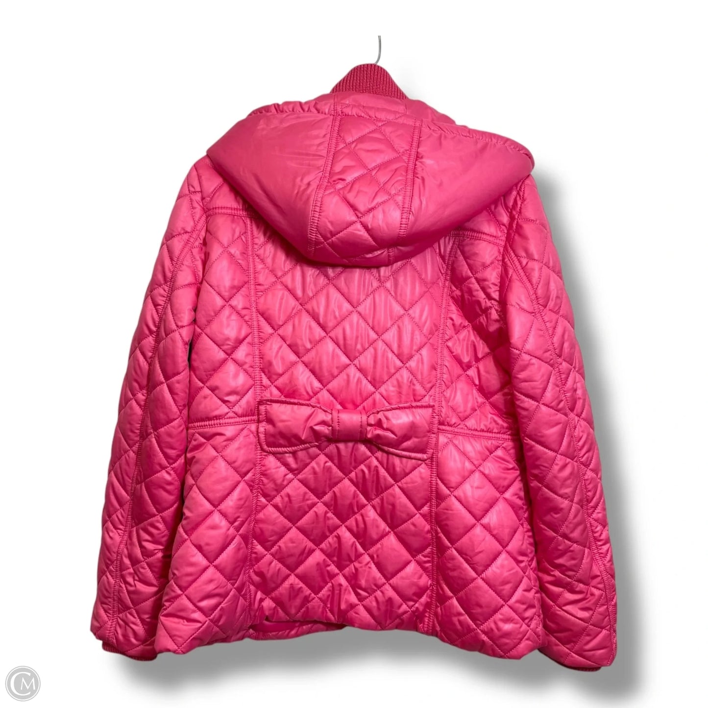 Coat Designer By Kate Spade In Pink, Size: L
