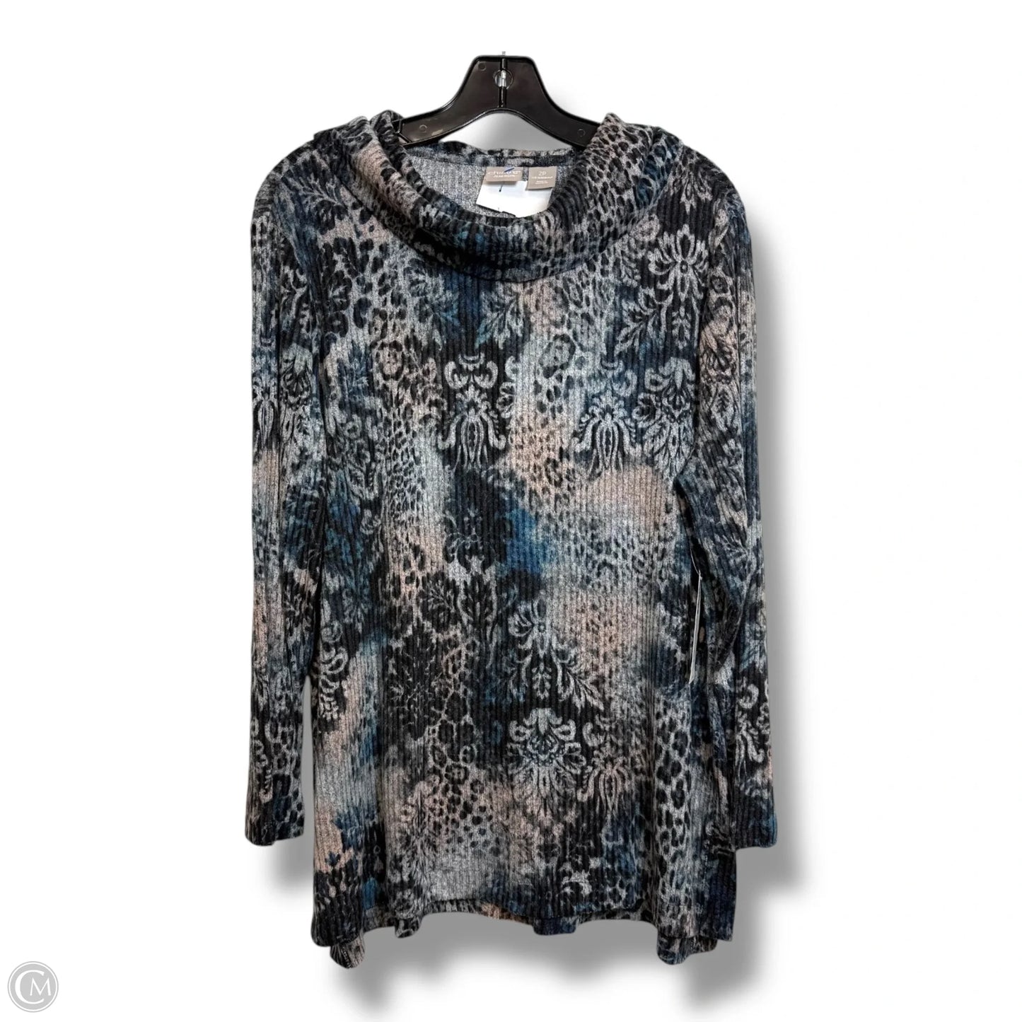 Sweater By Chicos In Multi-colored, Size: Lp