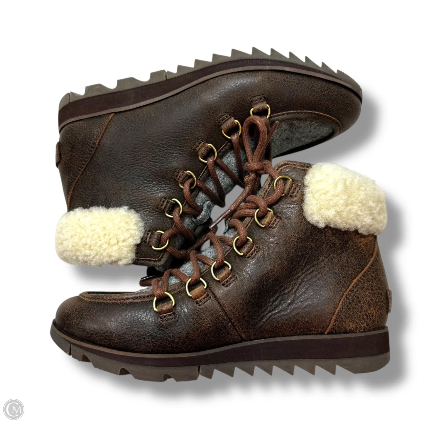 Boots Ankle Flats By Sorel In Brown, Size: 6