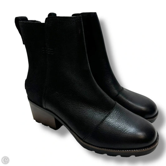 Boots Ankle Flats By Sorel In Black, Size: 5.5