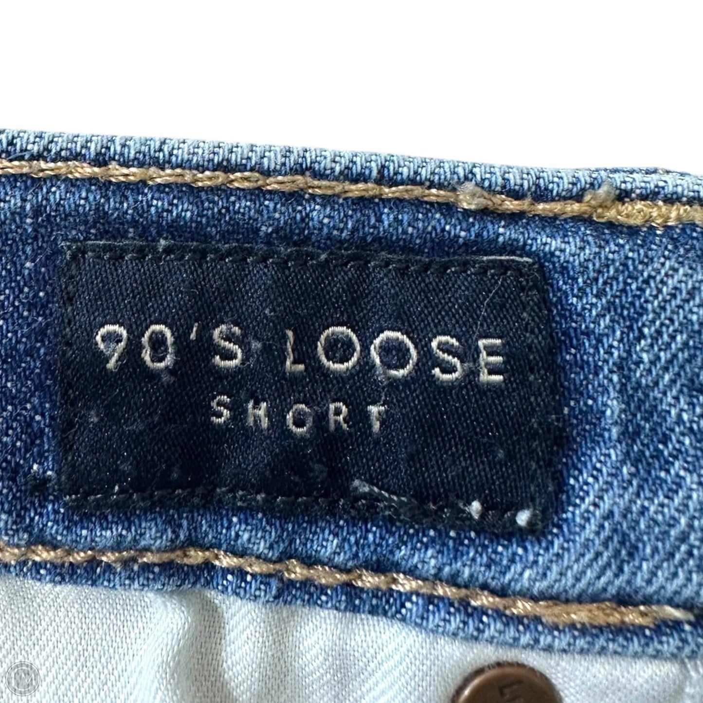 90s loose Shorts By Lucky Brand In Blue Denim, Size: 8