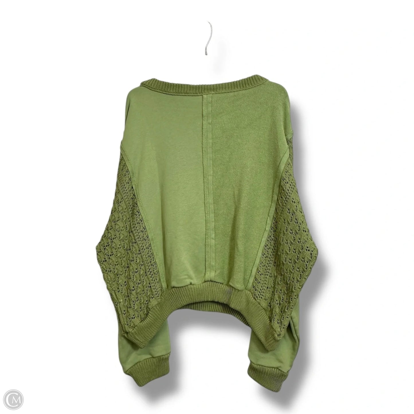 Top Long Sleeve By Bibi In Green, Size: Xl