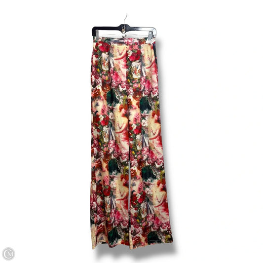 Pants Wide Leg By Pretty Little Thing In Floral Print, Size: 6
