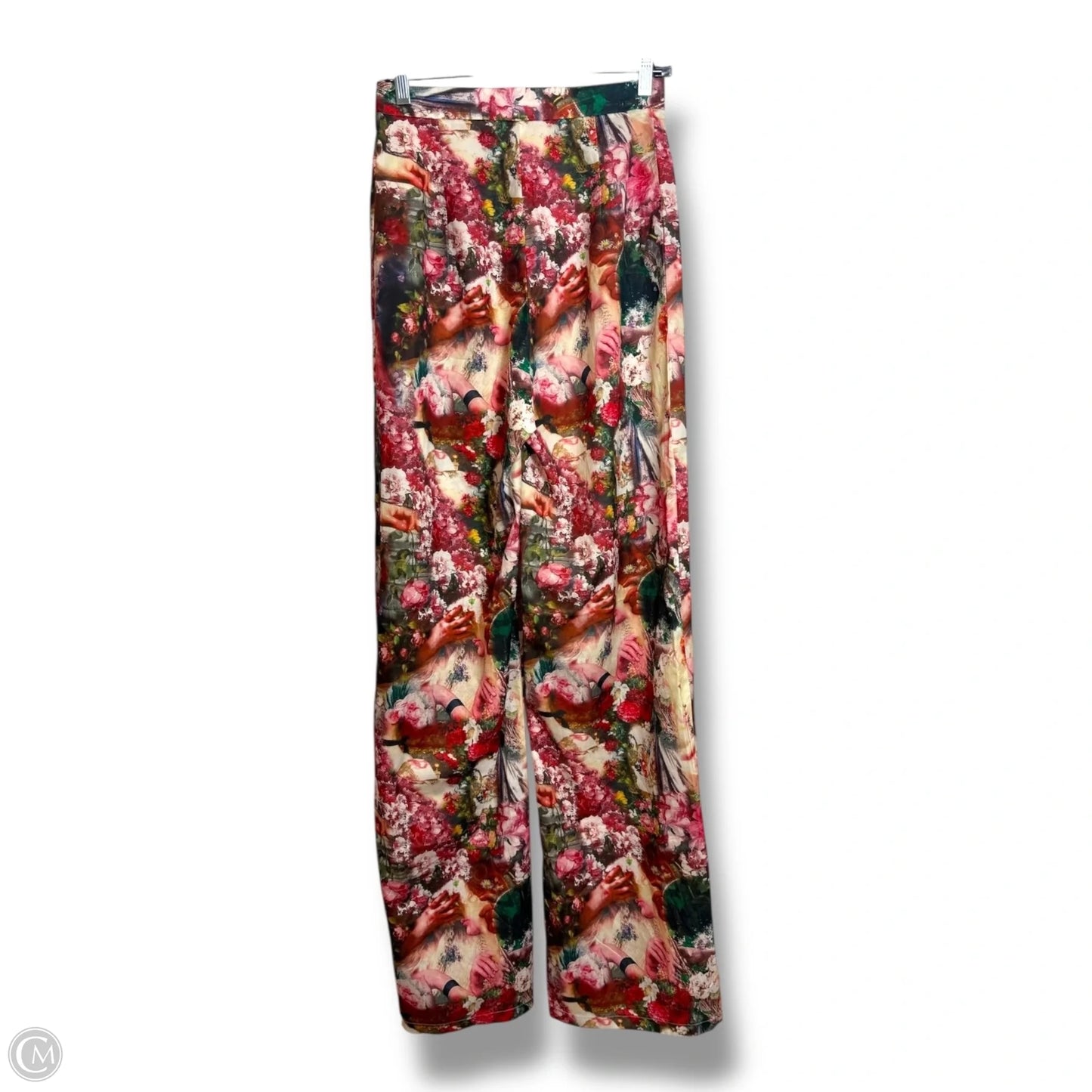 Pants Wide Leg By Pretty Little Thing In Floral Print, Size: 6