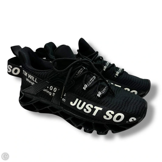 Shoes Sneakers By Clothes Mentor In Black, Size: 8.5