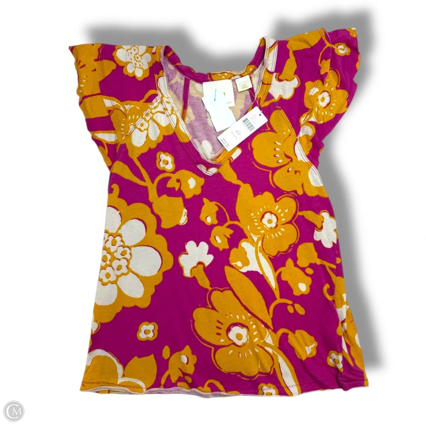 Top Sleeveless By Maeve In Floral Print, Size: Xsp