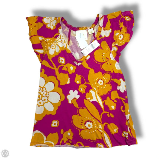 Top Sleeveless By Maeve In Floral Print, Size: Xsp
