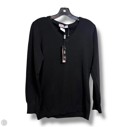 Sweater By Clothes Mentor In Black