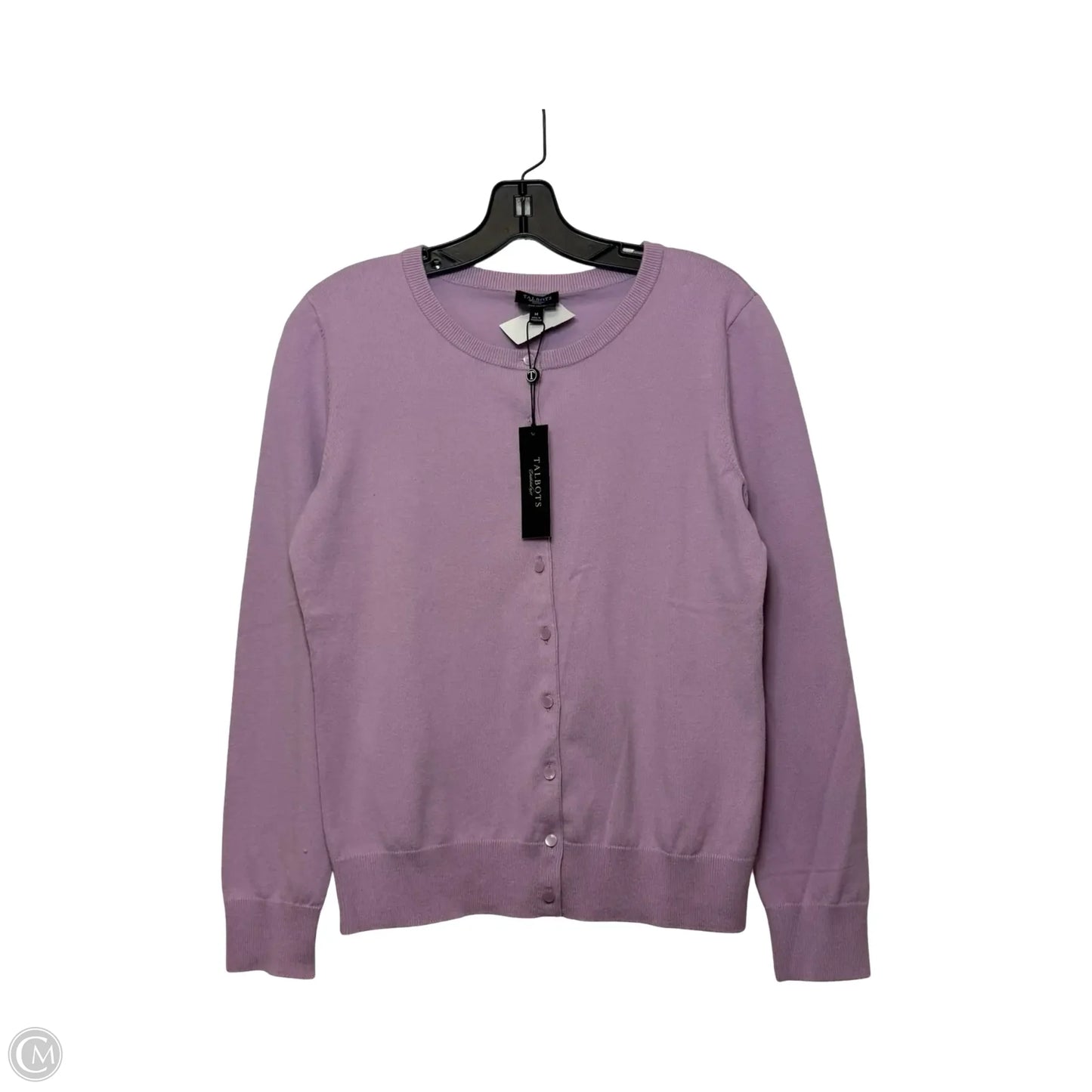 Cardigan By Talbots In Purple, Size: M