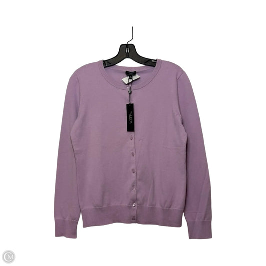 Cardigan By Talbots In Purple, Size: M
