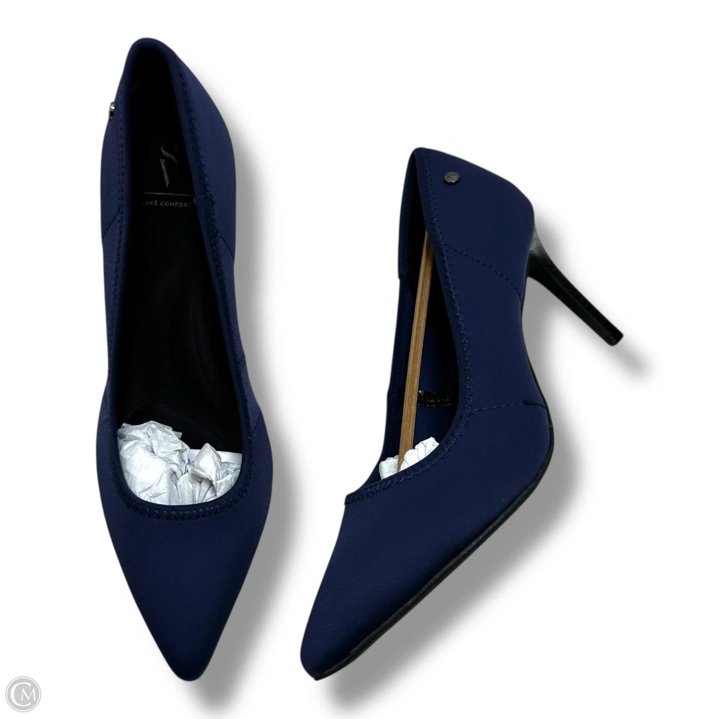Shoes Heels Stiletto By Simply Vera In Navy, Size: 8