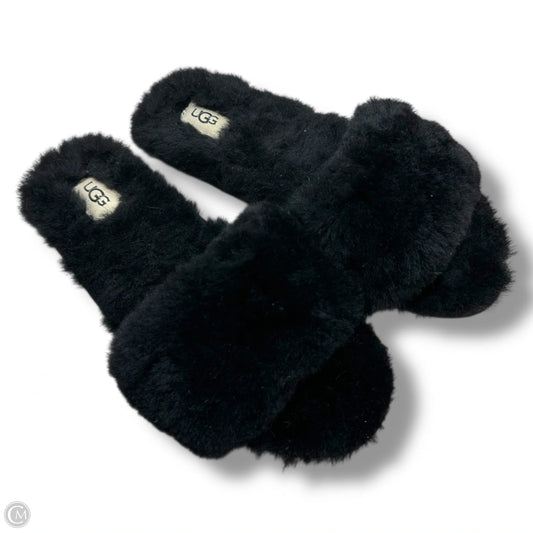 Slippers Designer By Ugg In Black size 10