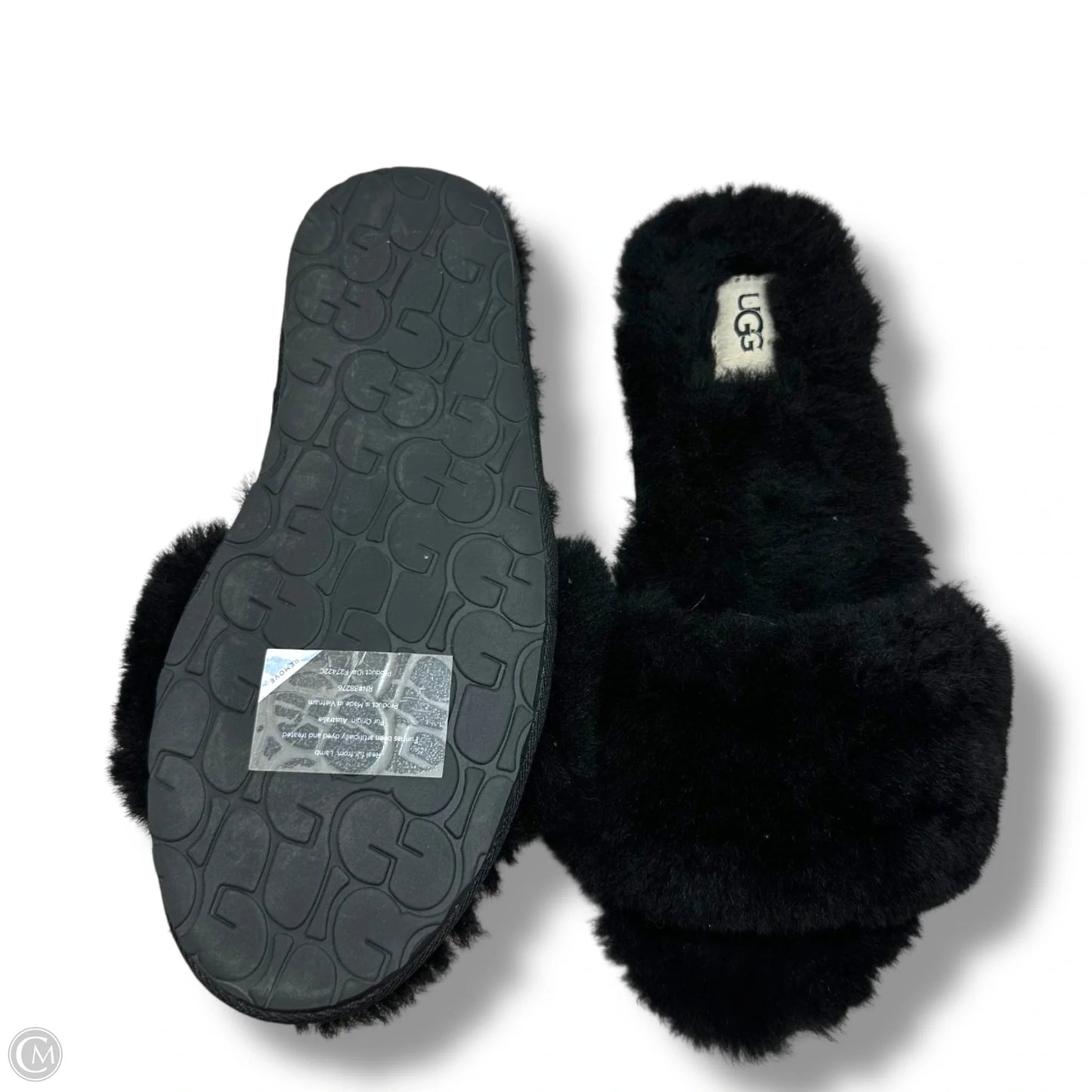 Slippers Designer By Ugg In Black size 10