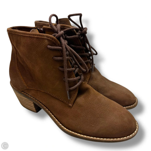 Boots Ankle Flats By Lucky Brand In Brown, Size: 6