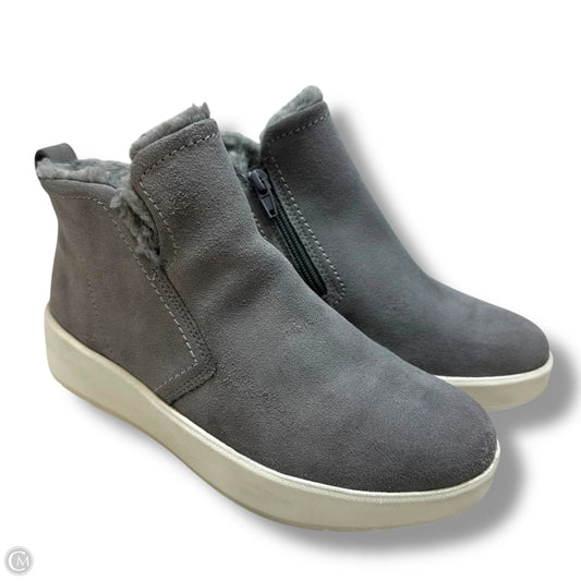 Shoes Sneakers By Clarks In Grey, Size: 6.5