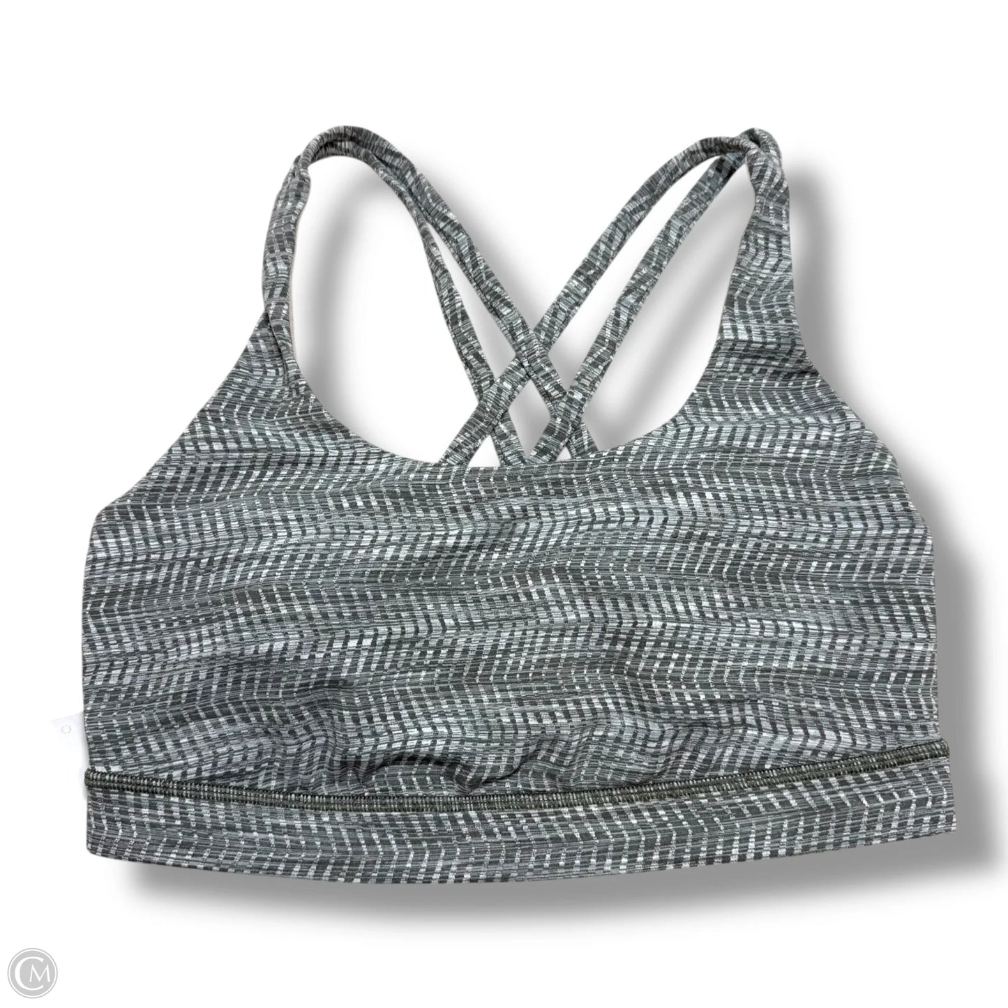 Athletic Bra By Lululemon In Grey, Size: 8