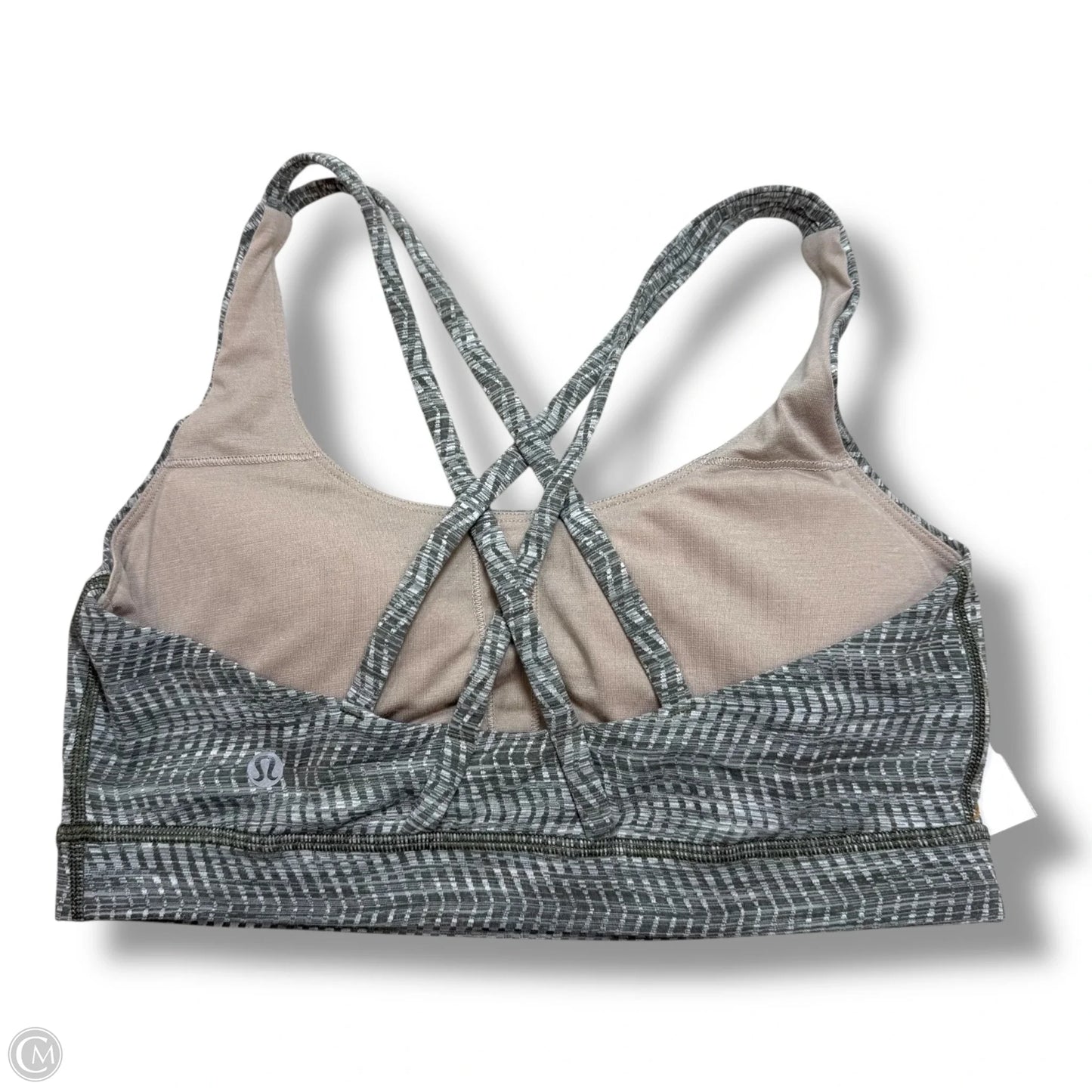 Athletic Bra By Lululemon In Grey, Size: 8