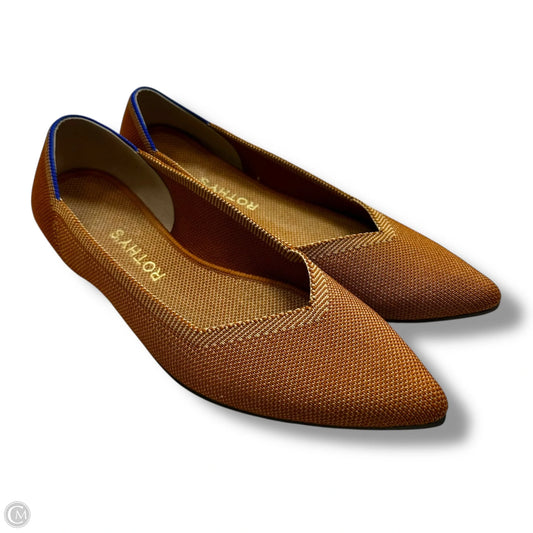 Shoes Flats By Rothys In Tan, Size: 8.5