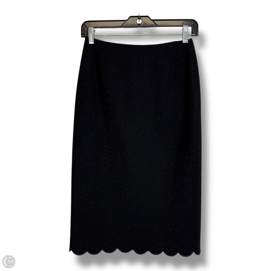 Skirt Midi By Emanuel Ungaro In Black, Size: 2