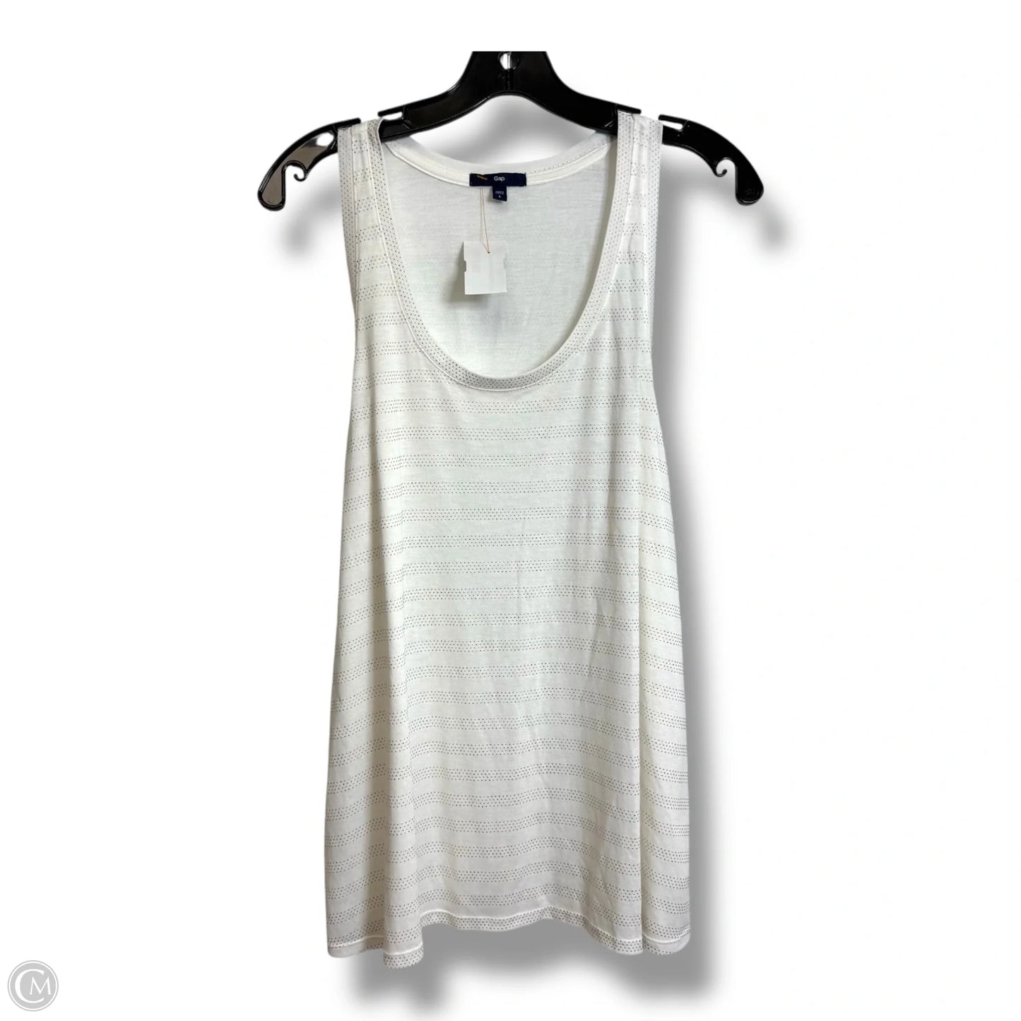Tank Top By Gap In White, Size: L
