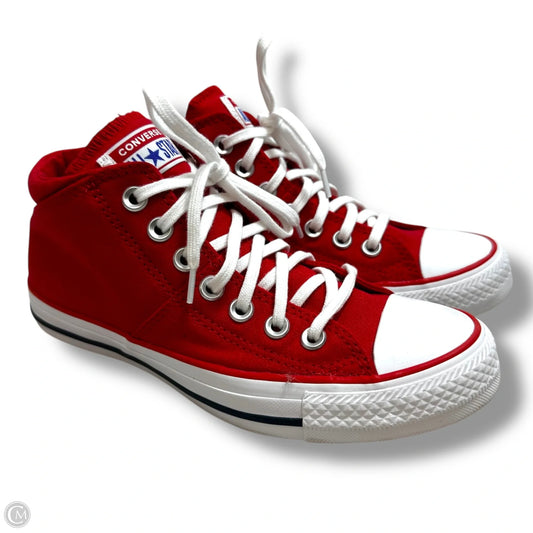 Shoes Sneakers By Converse In Red, Size: 6.5
