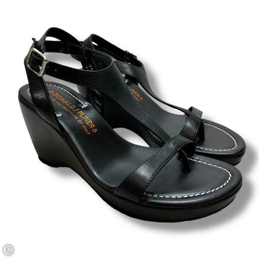 Shoes Heels Wedge By Donald Pliner In Black, Size: 7.5