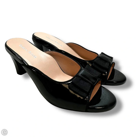 Sandals Heels Block By Taryn Rose In Black, Size: 8