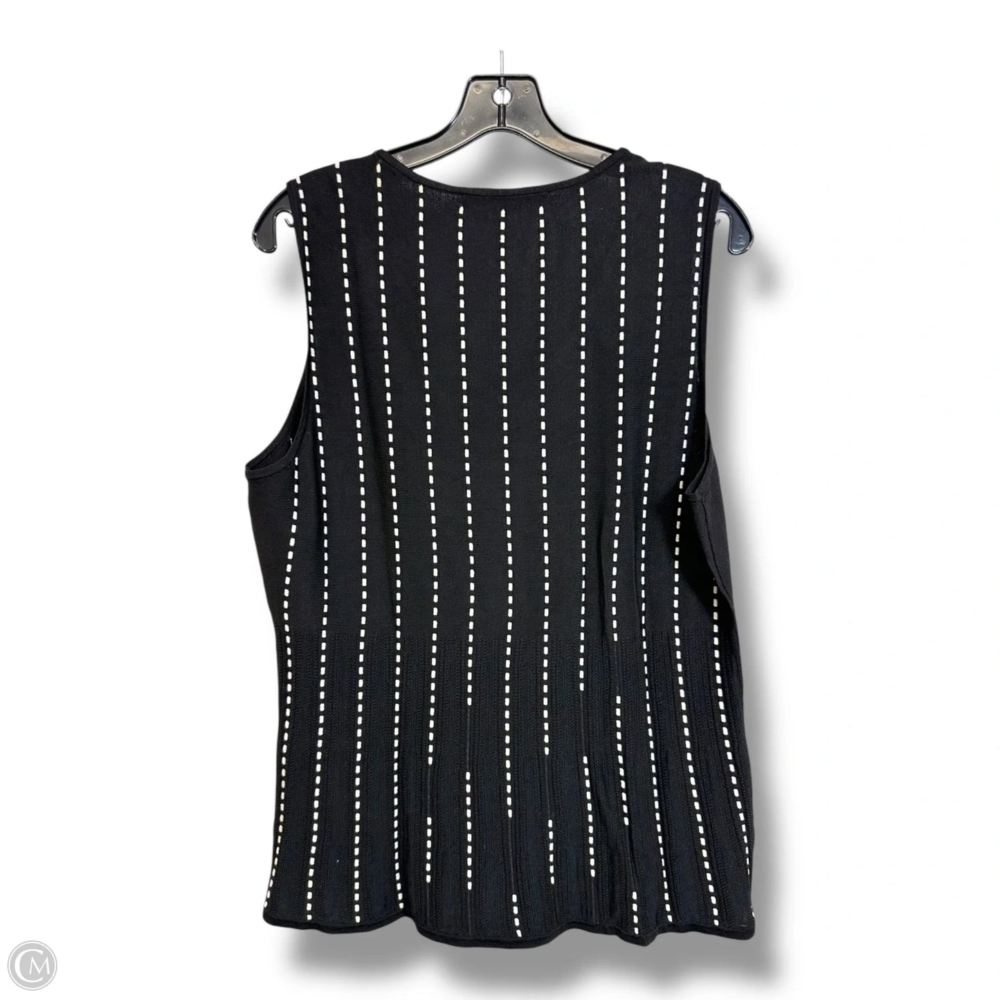 Top Sleeveless By White House Black Market In Black, Size: Xl