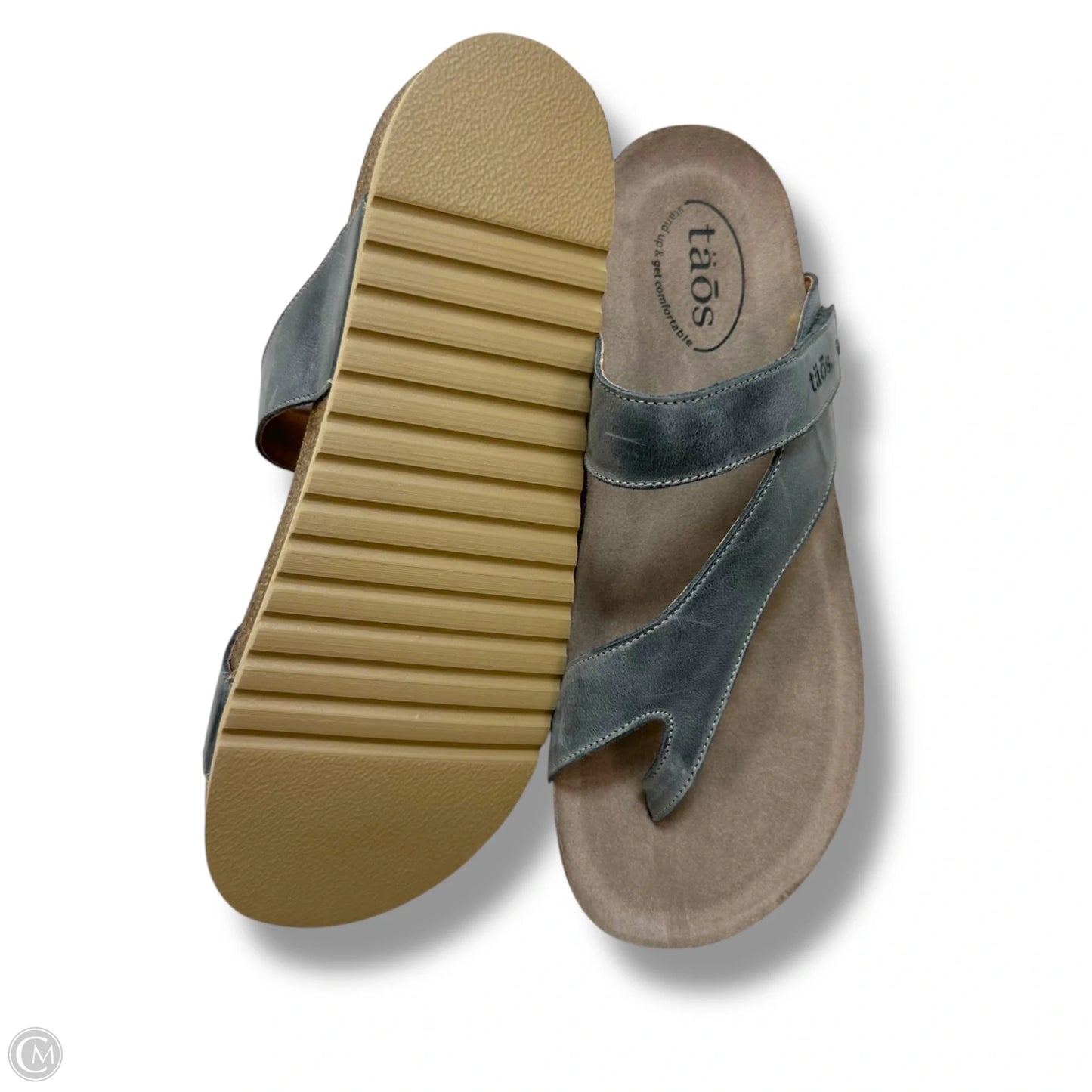 Sandals Flats By Taos In Blue, Size: 10