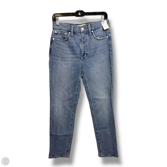 Jeans Straight By Madewell In Blue Denim, Size: 2