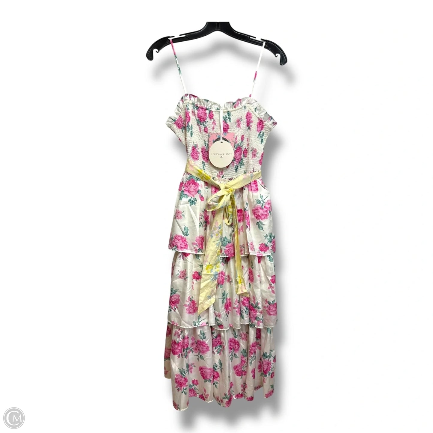 Love Shack Fancy Dress Casual Maxi By Target-designer In Floral Print, Size: S